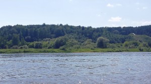 Plaukimas plaustu Pyplių piliakalnis